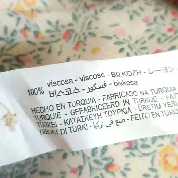 Zara Elbow Sleeve Printed Dress - Picture 10 of 10